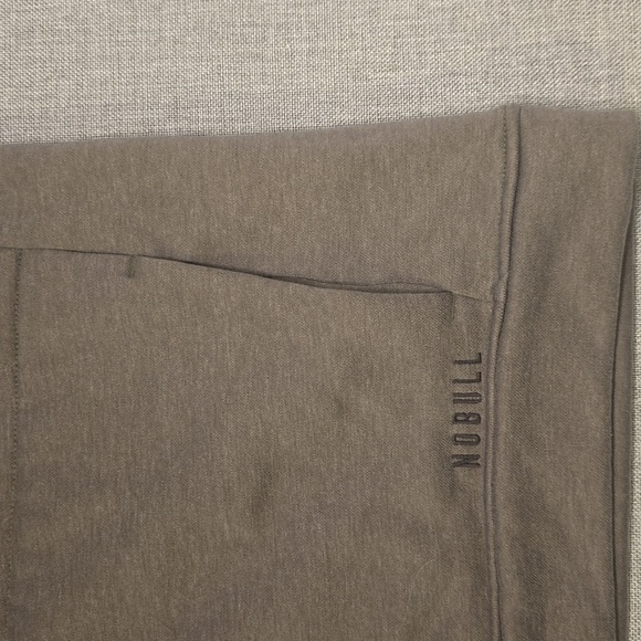 NOBULL Sleeveless Hoodie in Brow/Gray/Green Medium - Picture 3 of 7